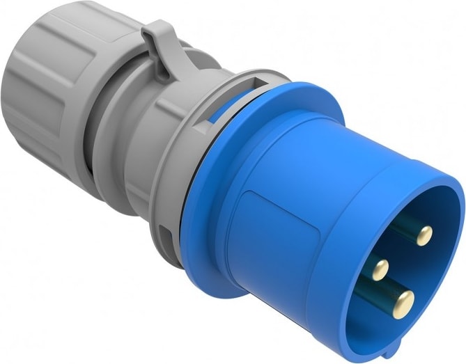IP44 Cee Norm 3/16A Düz Fiş 220V - 250V BC1-1403-2011