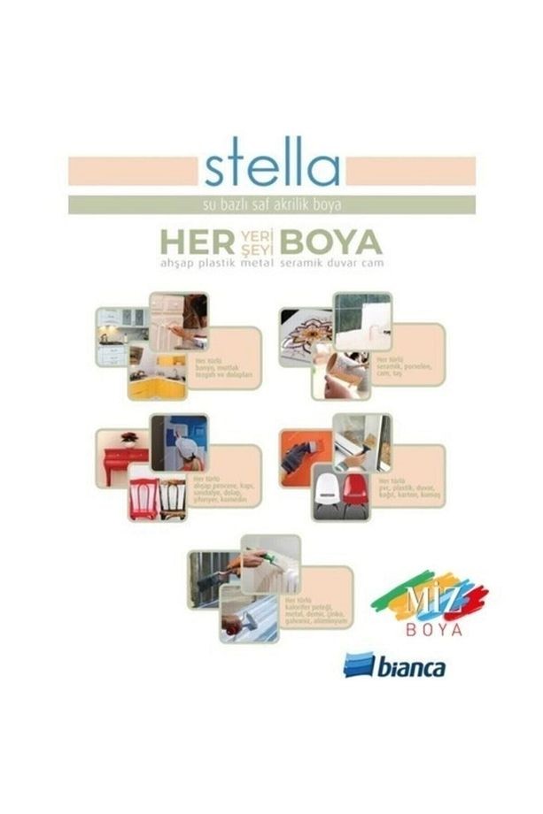 Stella Yeni Nesil Dönüşüm Boyası Beyaz