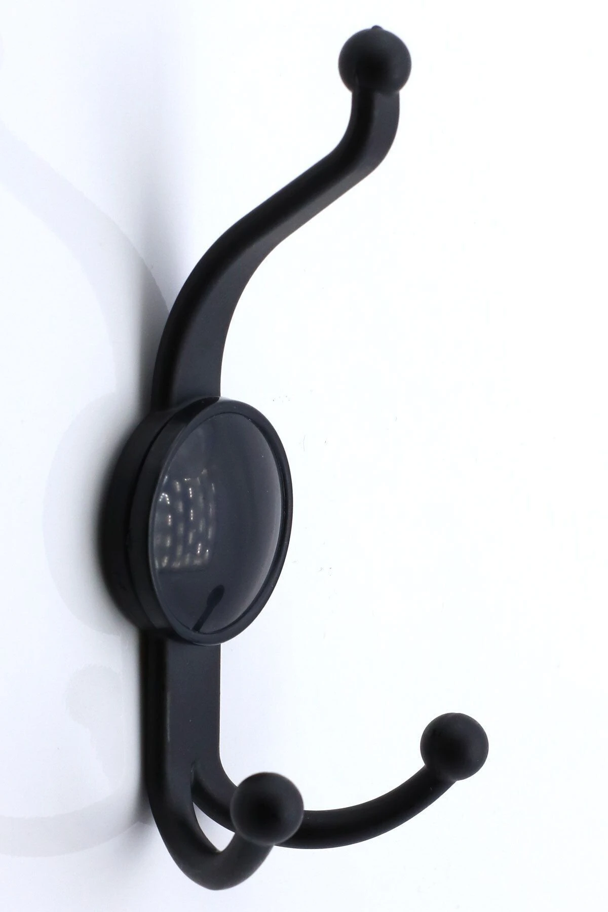 Boncuk Portmanto Askı Vestiyer Duvar Dolap Elbise Askısı Siyah Metal Mobilya Kapı Askılığı Askılık