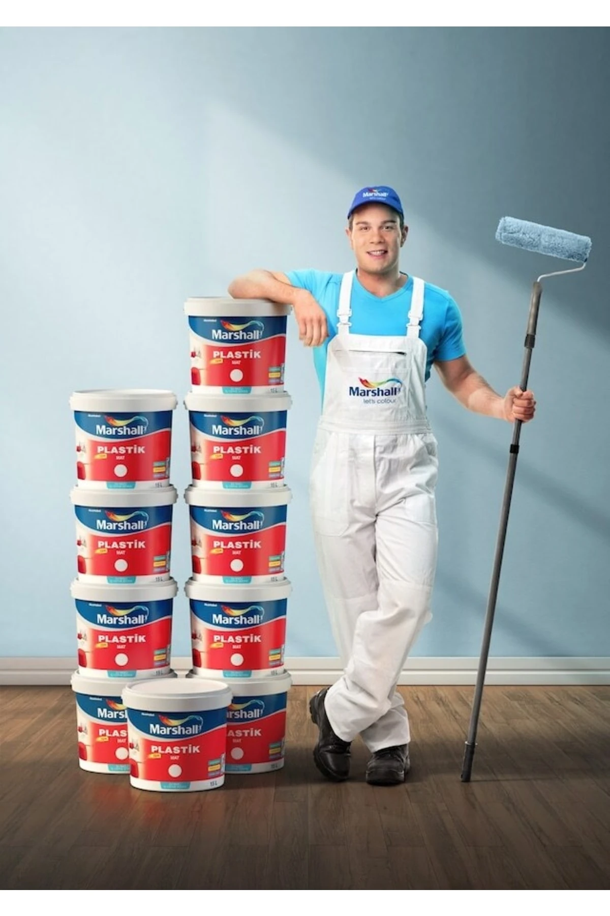 Plastik Mat Su Bazlı Duvar Boyası 2.5 Lt/3,5 Kg - Silinebilir -kolay Uygulama - Serap -