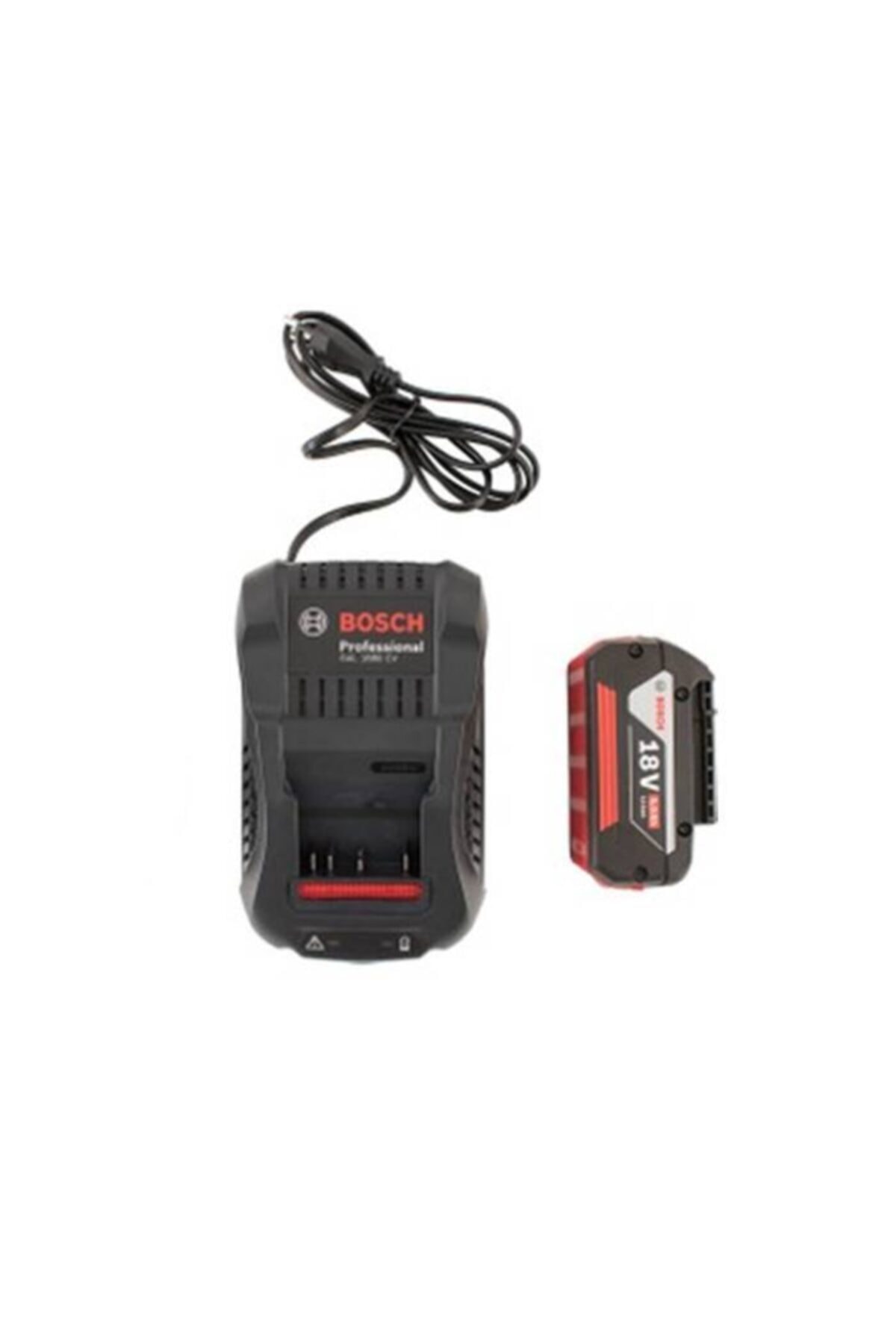 BOSCH Gal18v-40 18v Akü Şarj Cihazı+gba 4.0 Ah Yedek Akü