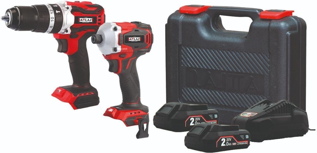 Pro-ATBL Akülü Kombo 2'Li Set Kömürsüz (PRO ATBL 18 ID2 + PRO ATBL 18 PD)