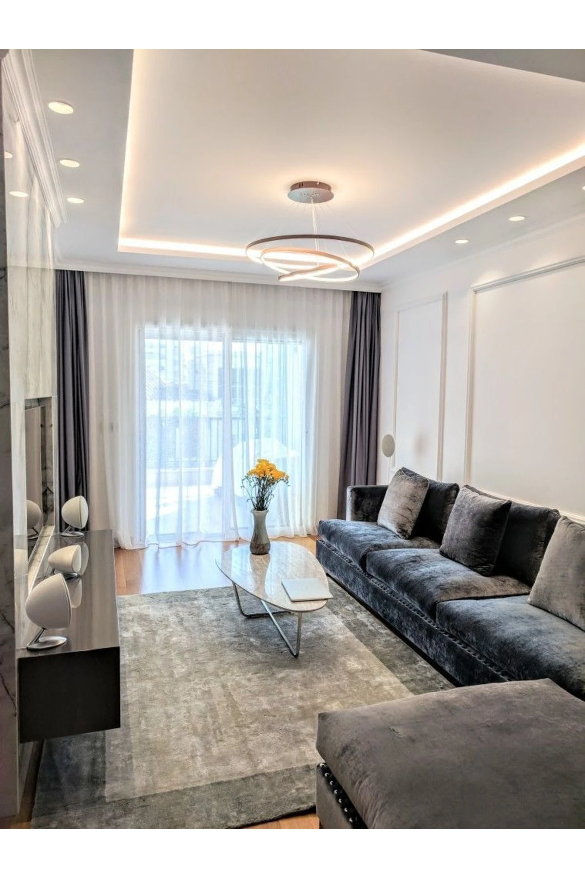 Spot'lu Ve Led'li Kartonpiyer (29cm*11cm) (8 Metre)