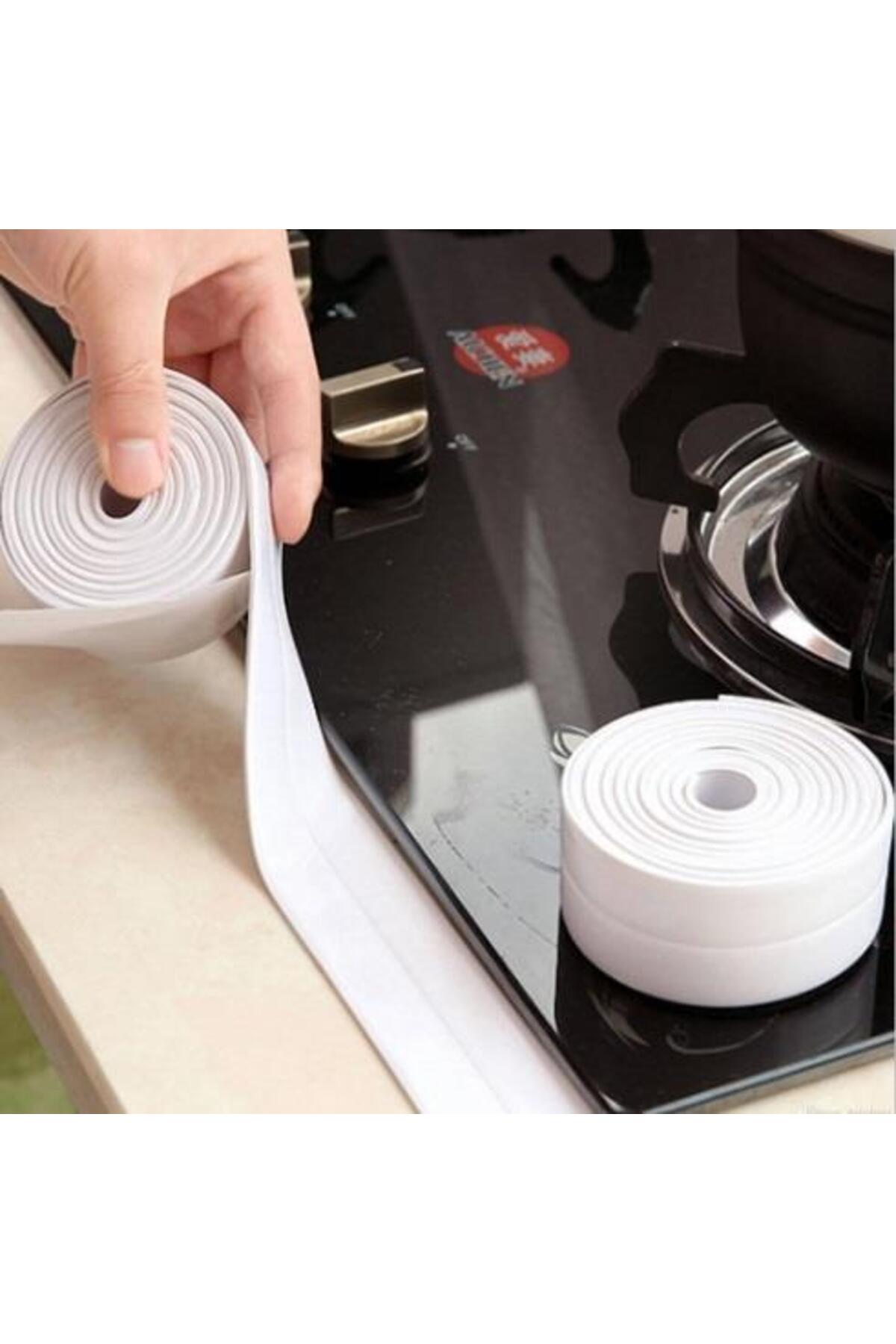3M Su Sızdırmaz Bant Mutfak Lavabo Pencere Tezgah Sızdırmazlık Bandı 22mmX3,35 MT 1Adet