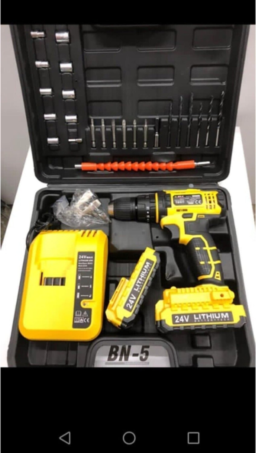 24W Darbeli Matkap ve Çok Amaçlı Set, 700W Taşlama ve Dekupaj Desteği