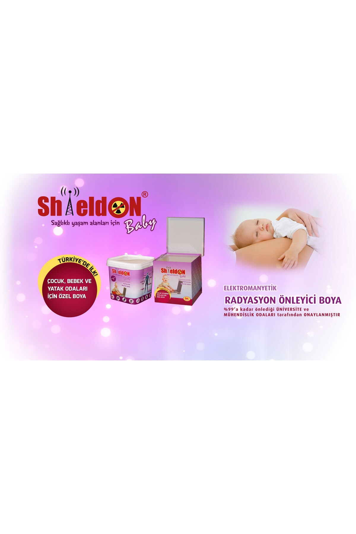 Baby Elektromanyetik Radyasyon Onleyici Boya