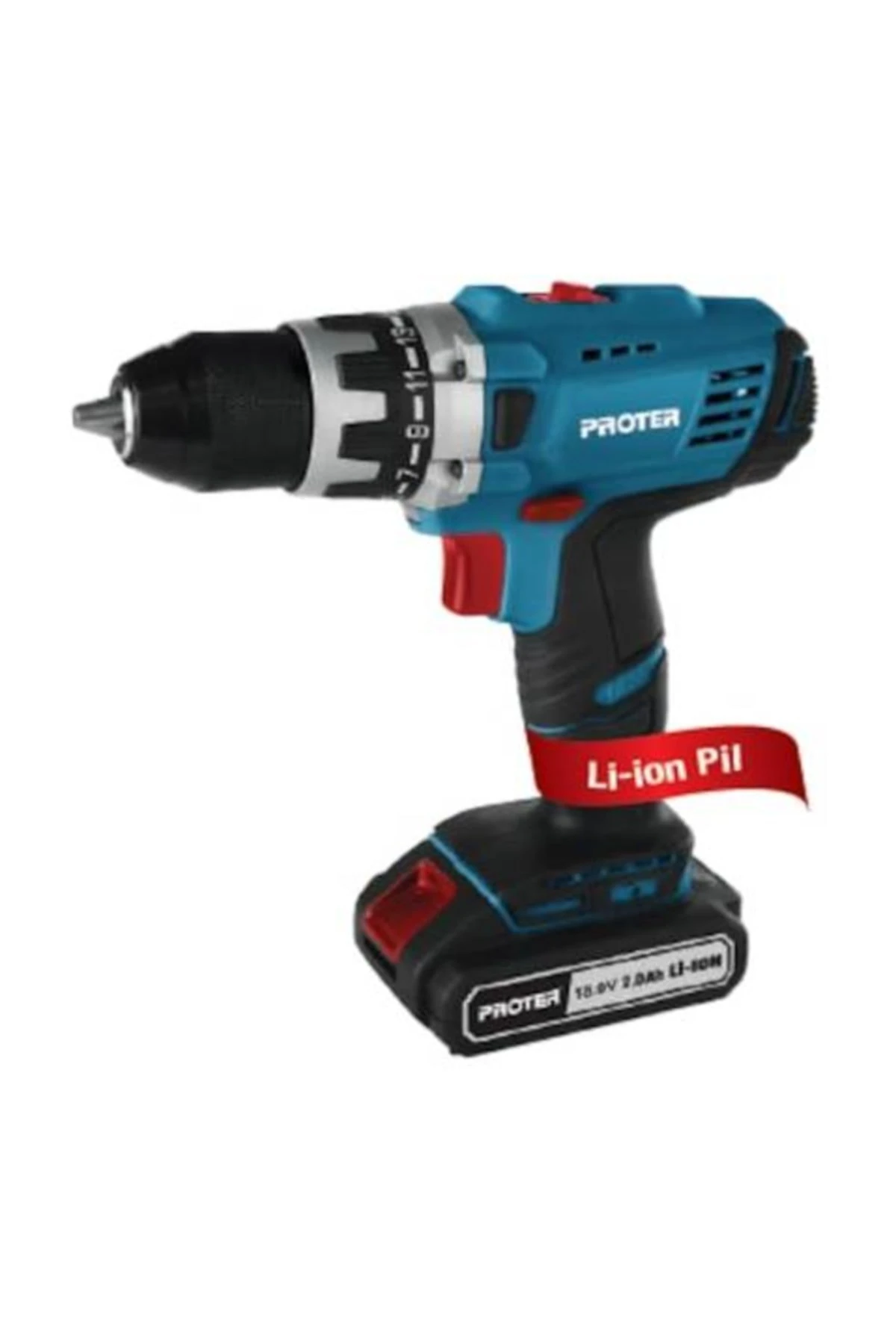 2.0 - 2.4 Ah Pst 418 Sl Akülü Vidalama Matkap Çift Akü 18 Volt 2 Darbeli 2 Yıl