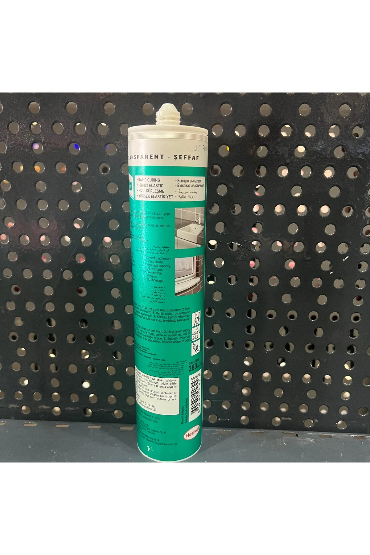 SİSTA ŞEFFAF SİLİKON 280 ML