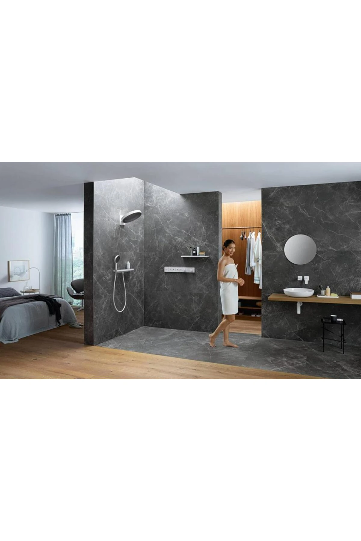 Rainfinity Tepe Duşu 360 3jet Beyaz 26234700