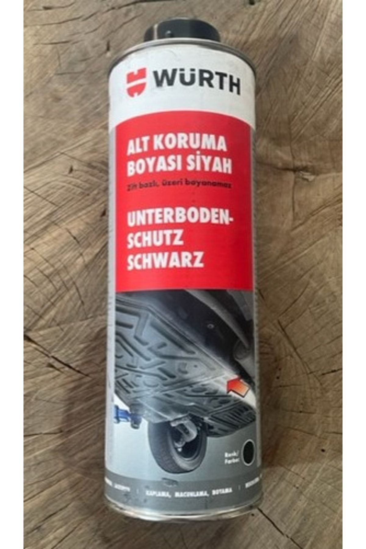 Siyah Pütür Alt Koruma Araç Altı Koruma Boyası Zifti 1lt