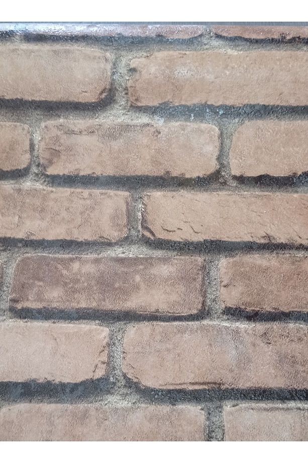 3 d taş desenli silinebilir duvar kağıdı 53 cm genişliğinde 10 metre uzunluğunda