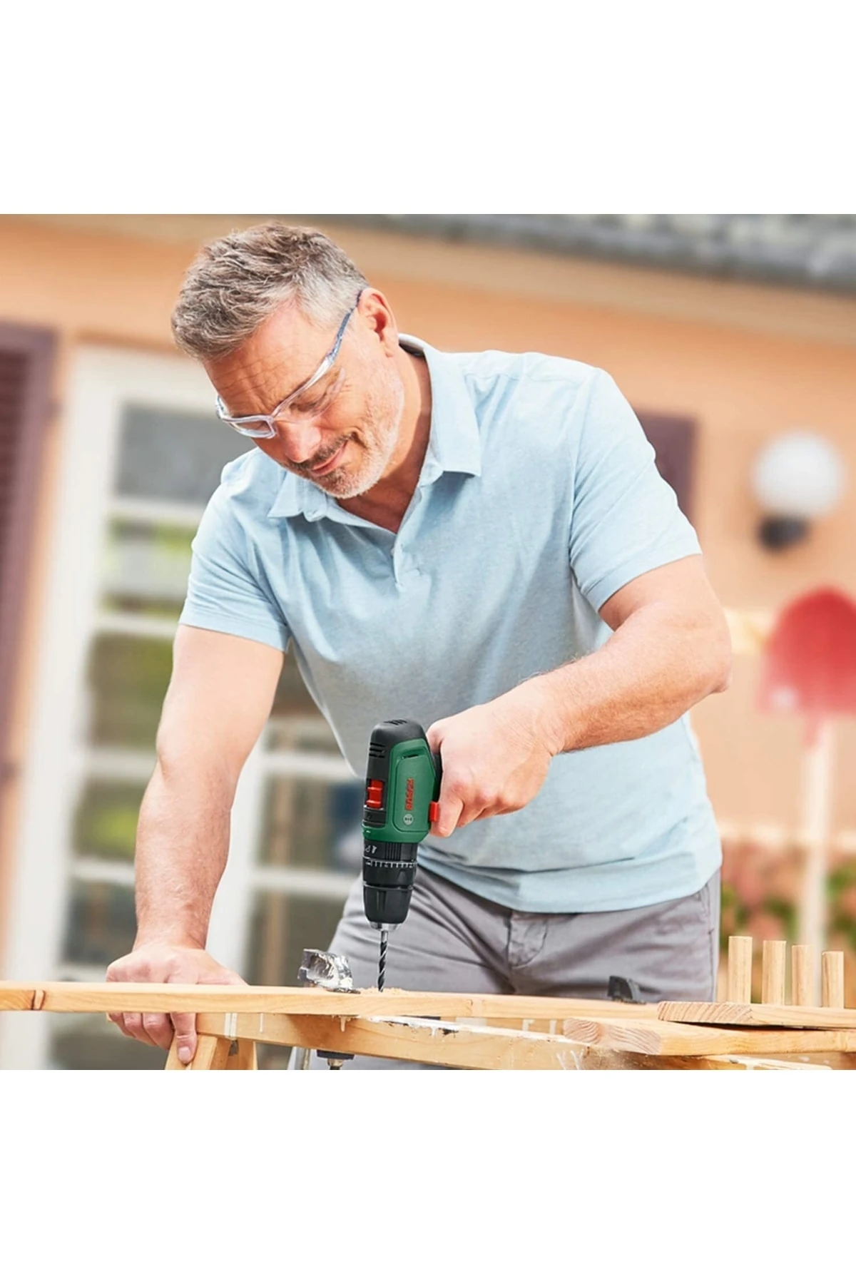 Darbeli Matkap Şarjlı Matkap Akülü Matkap Vidalama + 25 Parça Vidalama Ucu Seti