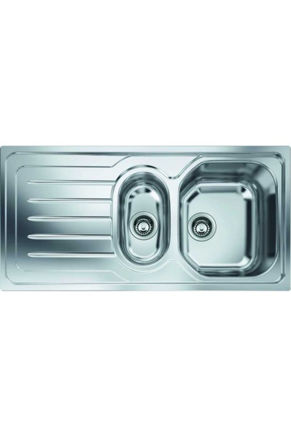 Olx 651 Ondaline Eviye, 1, 5 Göz, Sol Damlalıklı, Inox