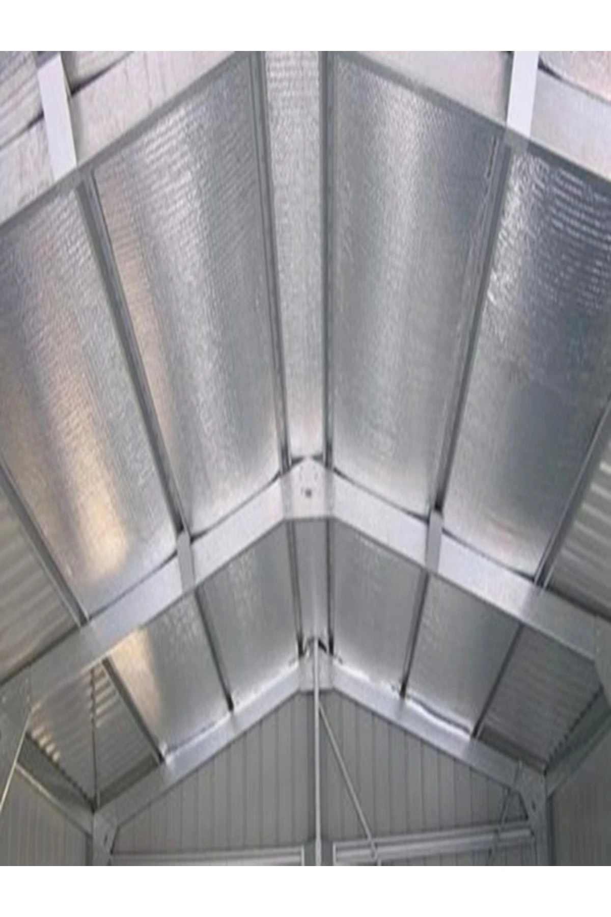 Alüminyum Folyolu Kauçuk Izolasyon 13mm 120cm 16.8m2 Kendinden Yapışkanlı Elastomerik Kauçuk Köpüğü