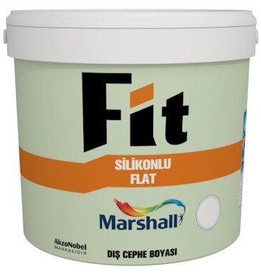 Marshall Fit Silikonlu Flat 7,5 lt Dış Cephe Boyası