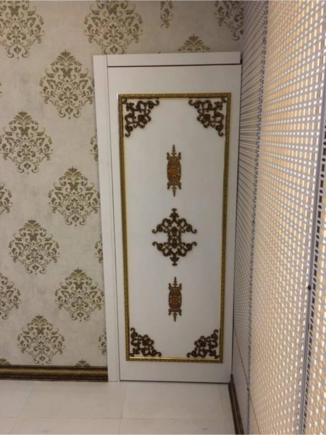 Decozza  Boyanabilir Duvar Çıta Motifi 27*18 Dgm-23