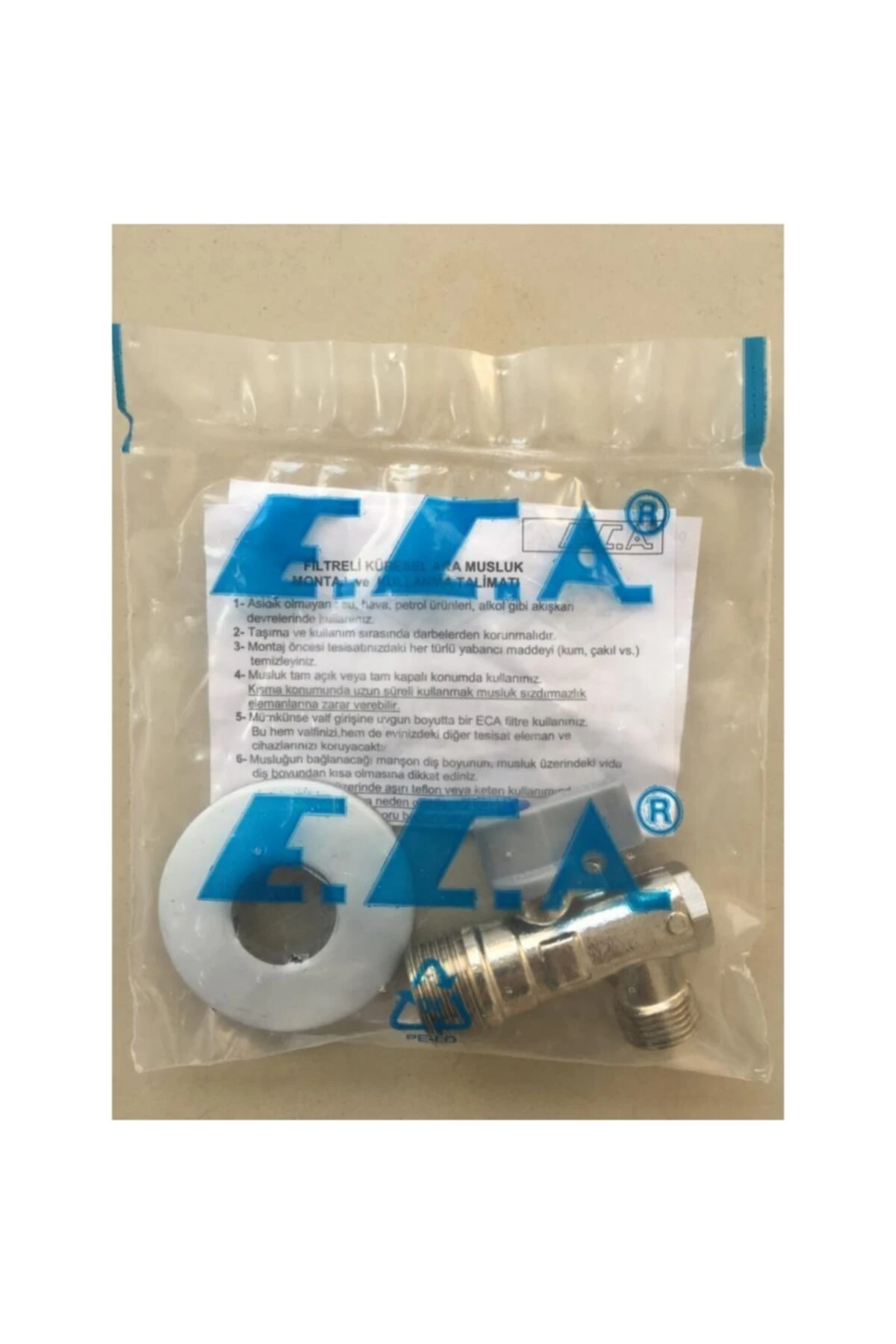 Niobe Kuğu Boru Lavabo Batarya 054+2 Filtreli Ara Musluk