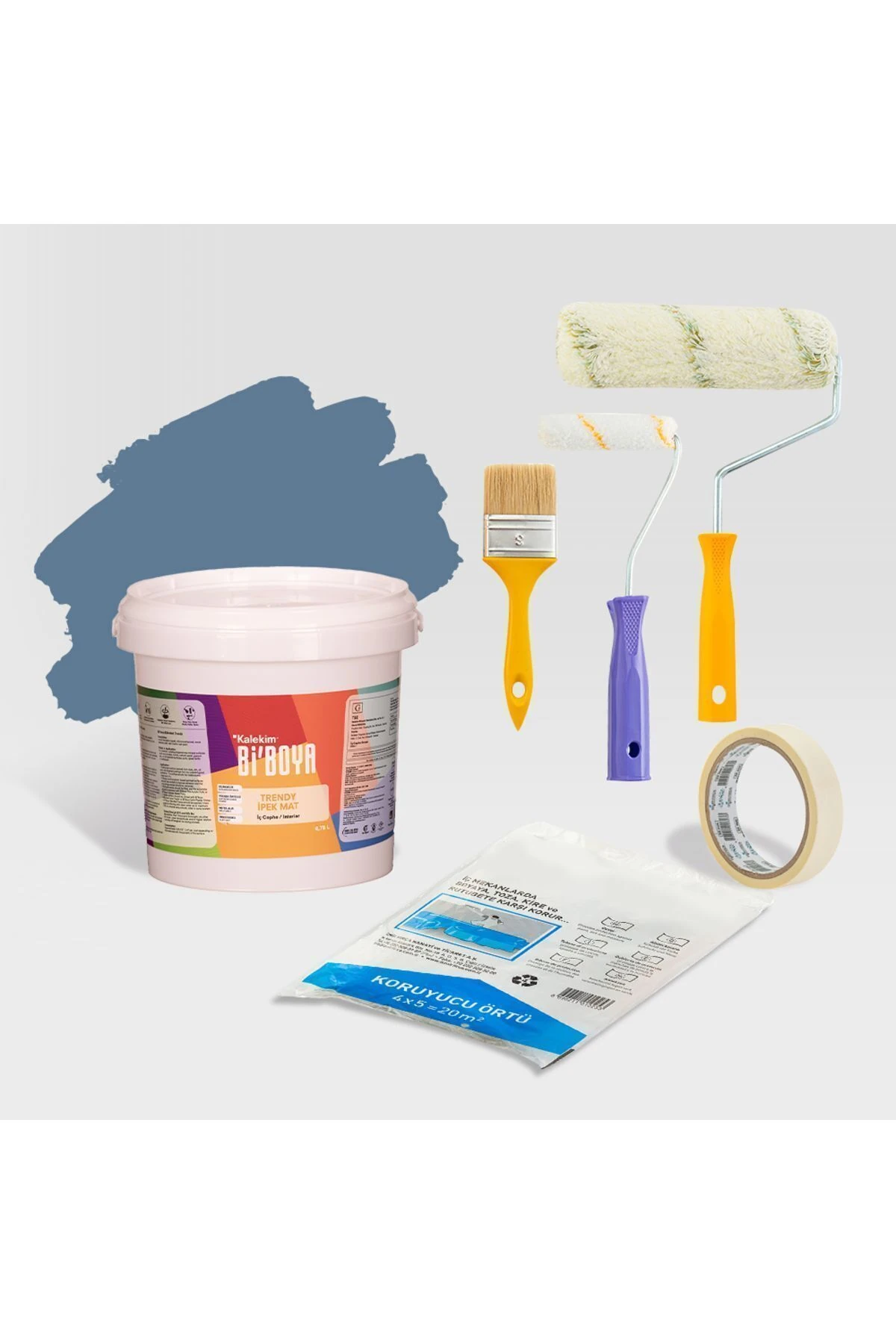 Tek Duvar Boyama Seti Göl