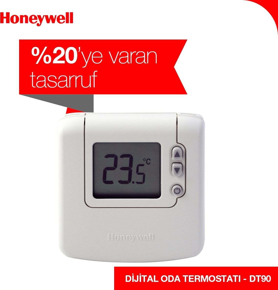 Dijital Kablolu Oda Termostatı DT90A1008