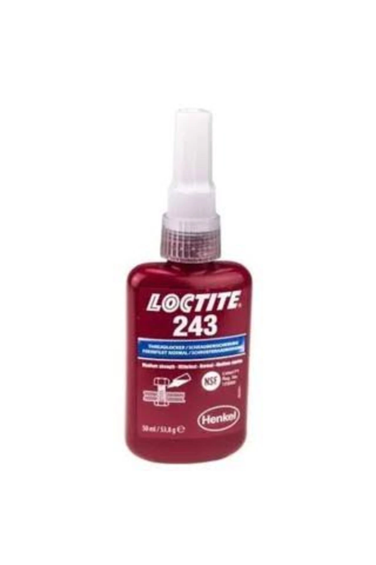 Loctıte 243 Orta Mukavemetli Sabitleyici 50ml Loctite