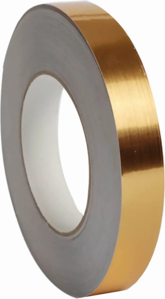 50 Metre Dekoratif Banyo Mutfak Fayans Arası Derz Şerit Bant Gold Renk 1 cm
