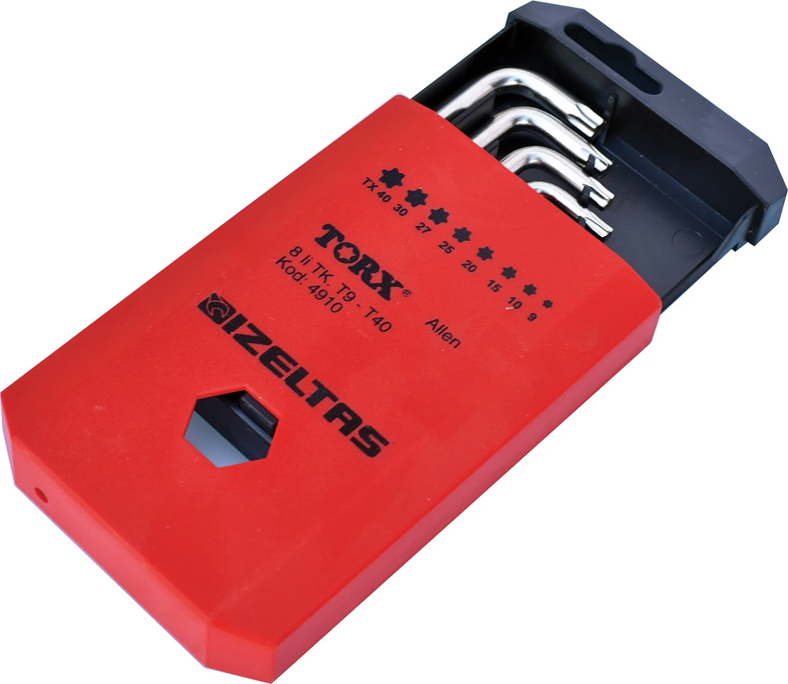 Izeltaş Torx Allen Anahtar Takımı (8 Parça)
