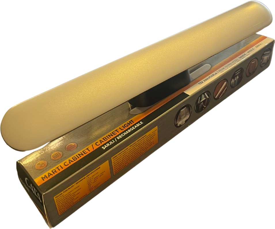 CT-5249 Siyah Kasa Martı Cabinet - 3 Renk Işık Modu