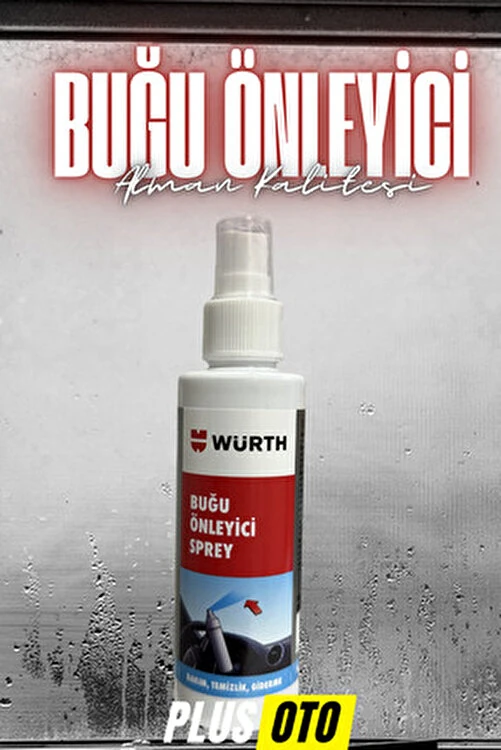 Buğu Önleyici Sprey 150 ml Araç Camlarında Net Görüş ve Güvenli Sürüş İçin