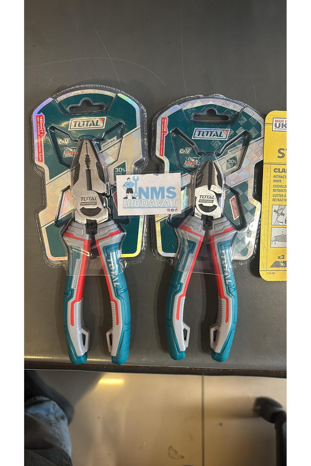 6 Parça Usta Seti 180 Mm Pense 160 Mm Yan Keski İzeltaş Set Yüksek Kalite NMS HIRDAVAT