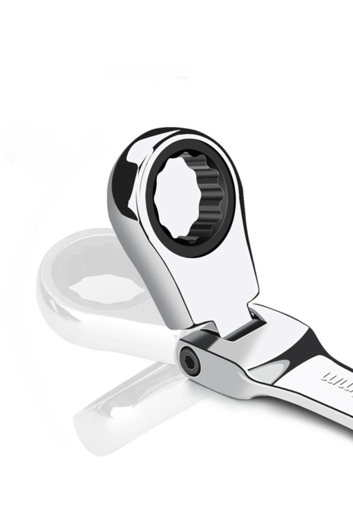 Duz Yıldız Kombine Cırcır Anahtar 19mm