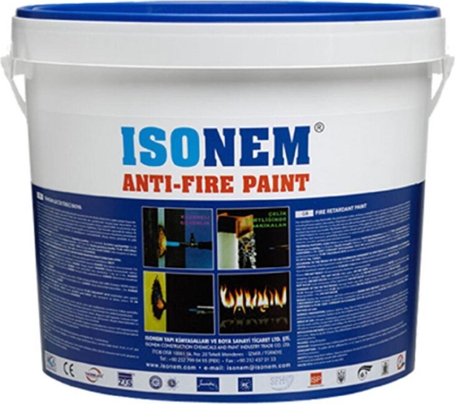 Isonem Antifire Paint Yangın Geciktirici Boya 10 kg İSO-042