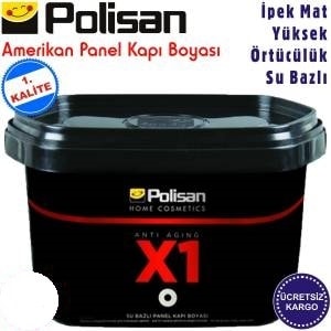 POLİSAN X1 Panel Kapı Boyası Beyaz 2.5 L