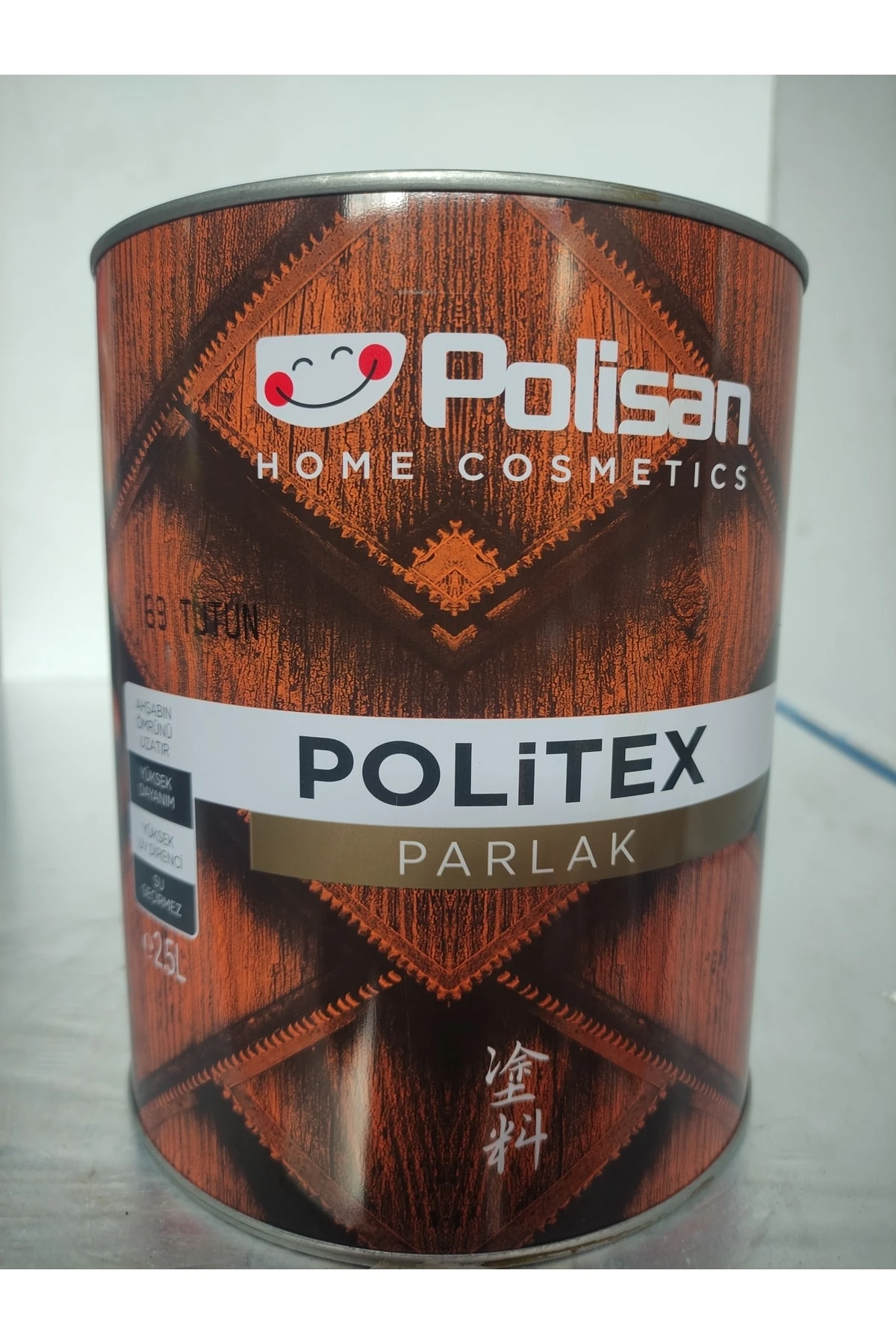 Politex Vernik **tütün** Parlak 2.5l