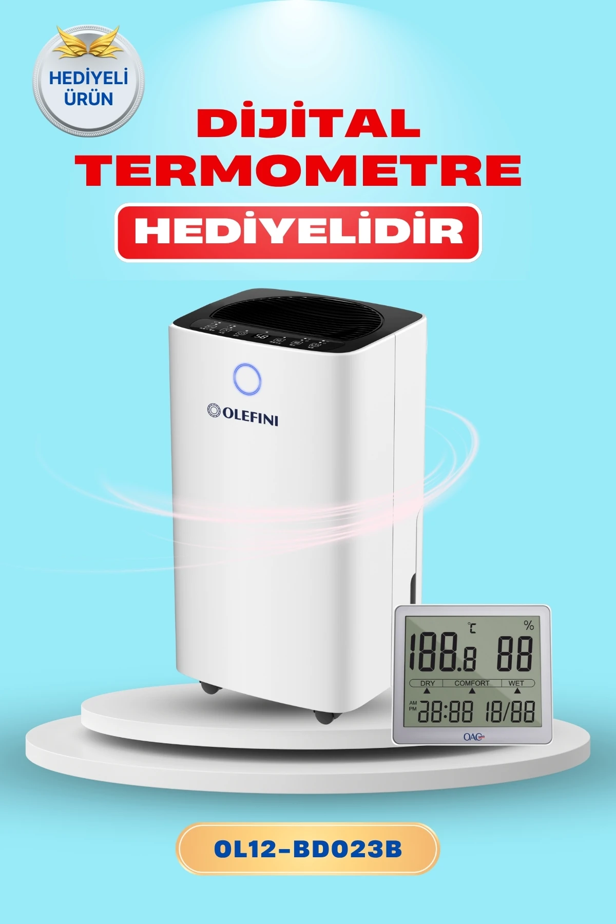 Ol12-bd023b Nem Alma Cihazı 12 Litre