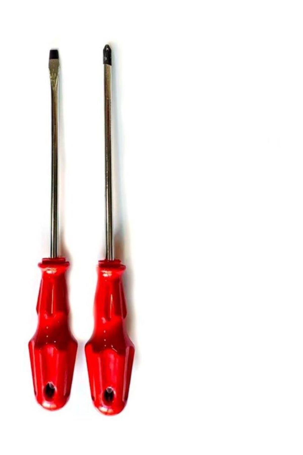 Düz ve Yıldız Tornavida 2'li Set Mk4471