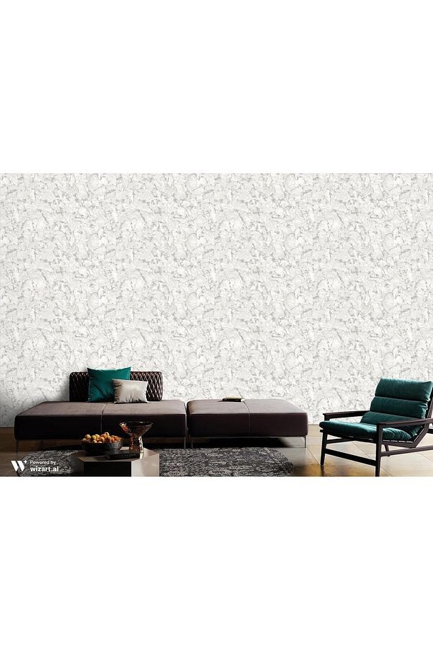 ROKA 23103-1 DAMARLI BEYAZ SEDEFLİ DUVAR KAĞIDI 16,5 m2