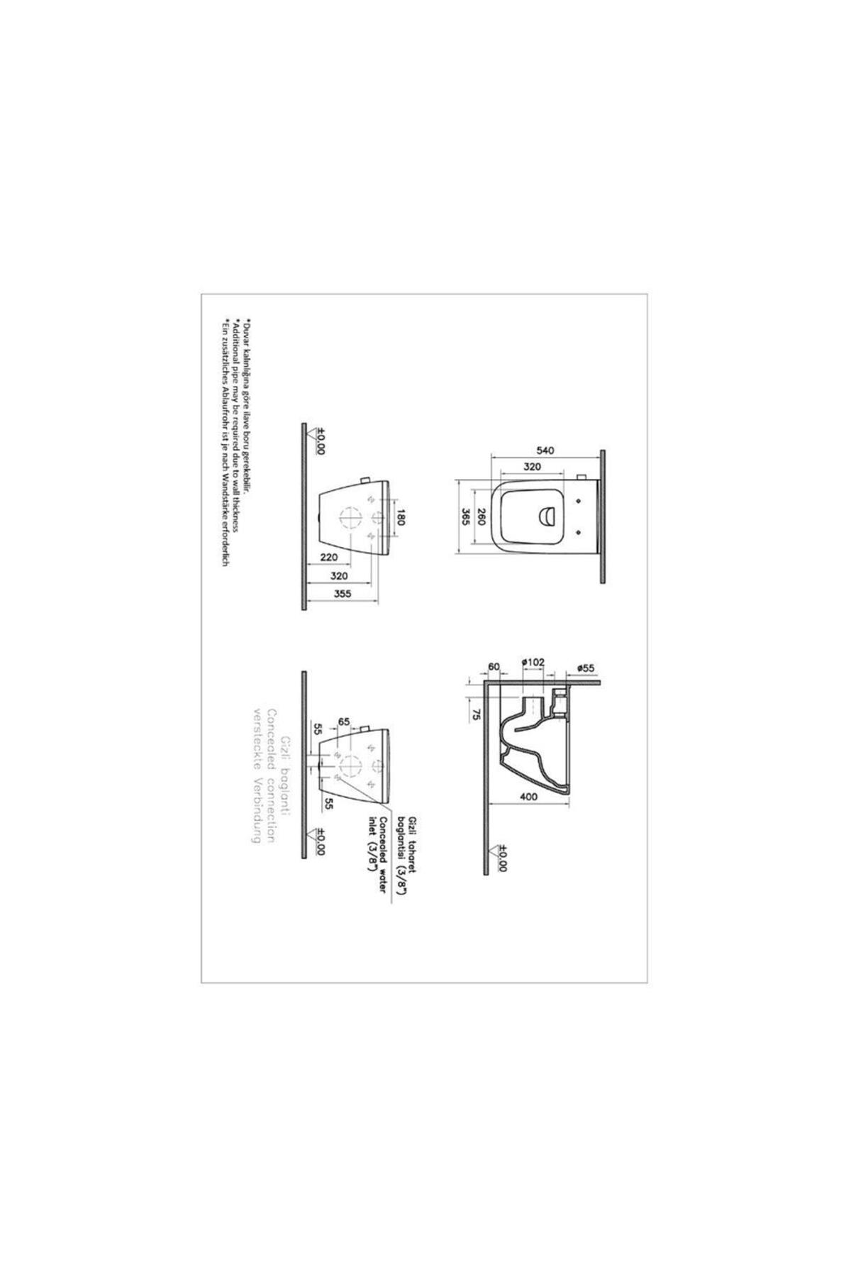 Integra Square Asma Klozet 7082B003-7211