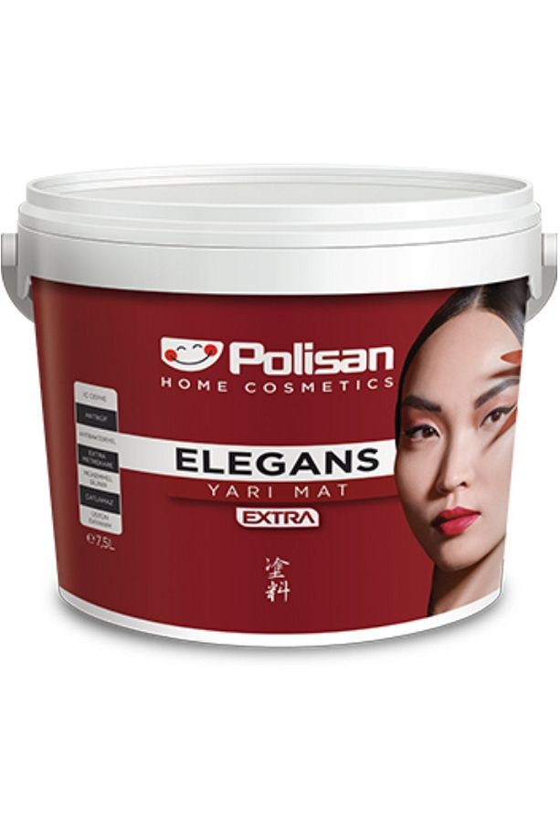 Elegans Küf Önleyici Antibakteriyel Tam Silinebilir Ic Cephe Boya 15 Lt Kadife Yeşil