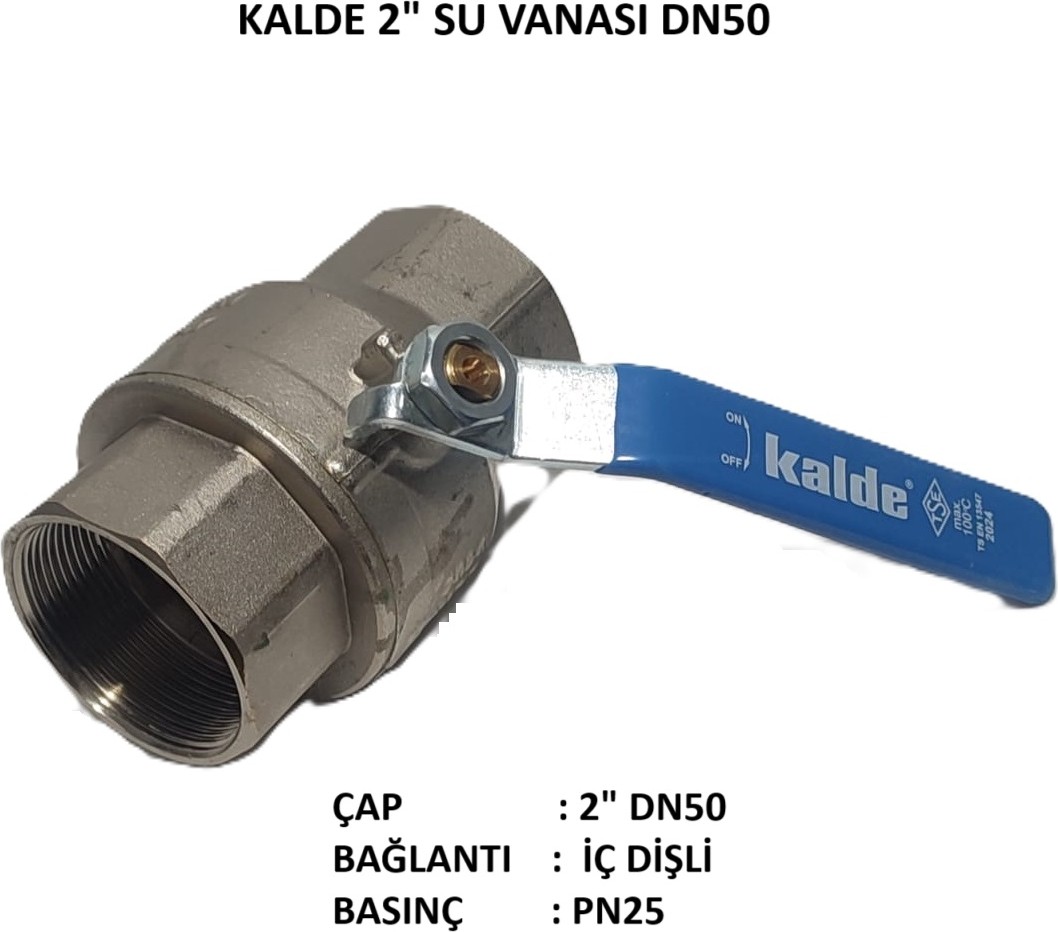 2" Küresel Su Vanası DN50 - Water Valve PN25