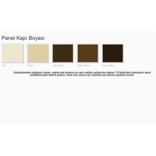 Su Bazlı Panel Kapı Boyası 2.5 Lt Krem