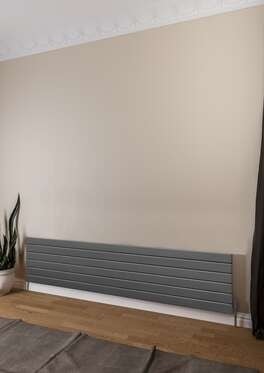 Teos Yatay Çelik Radyatör 2000X445 Pütürlü Antrasit (7946)