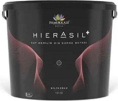 Hierasil %100 Saf Akrilik Silikonlu Dış Cephe Boyası 15 Lt