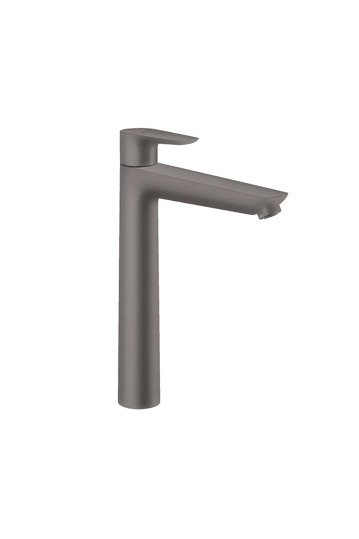 HG Talis® E Tek kollu lavabo bataryası 240 Satin siyah krom