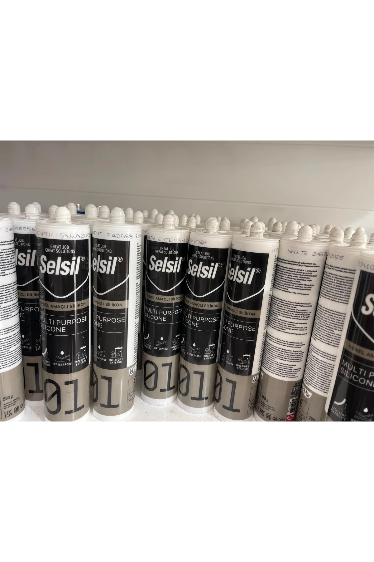 Genel Amaçlı Şeffaf Silikon 280gr (1.KALİTE) TR Diğer