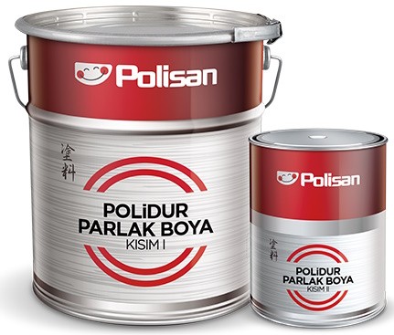 Polisan Polidur Poliüretan Parlak Boya 20 kg Takım (16 kg A + 4 kg B)