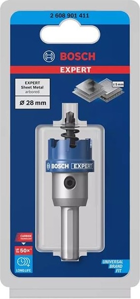 BOSCH Expert 28 mm Elmaslı Inox Panç Adaptörlü 2608901411
