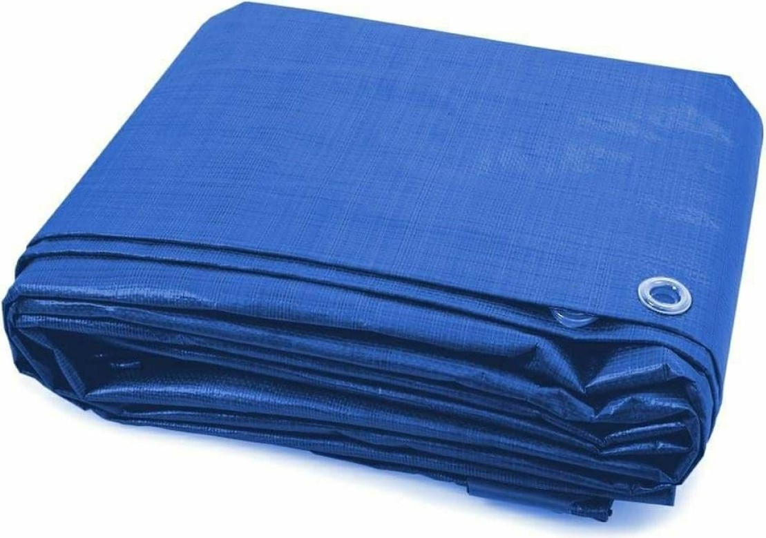 8 x 8 Metre Mavi Ebatlı Pvc Branda Gölgelik Su Geçirmez Çadır Branda Tente