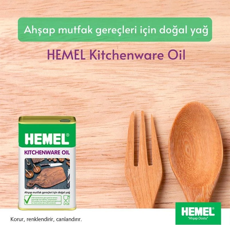 18816 Kitchenware Oil 175 Ml Ahşap Mutfak Gereçleri Yağı Şeffaf