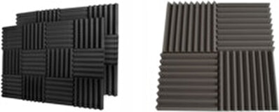 Zigzag Akustik Ses Yalıtım Süngeri Poliüretan 40MM 50X50 Ses Kayıt Odaları İçin