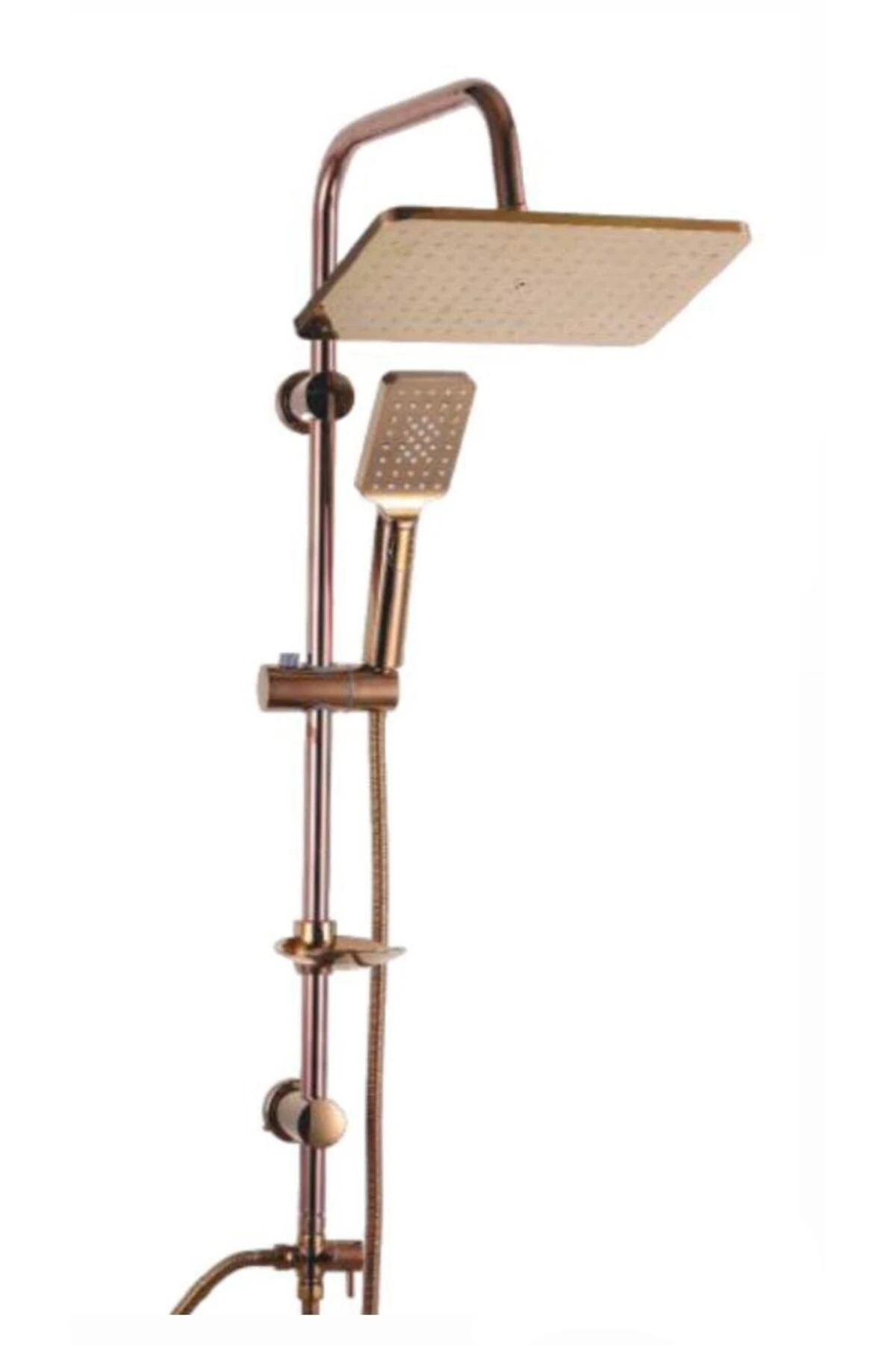 Mirage bronz bakır tepe duş seti setleri